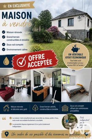 Maison à Lanrelas (22250)