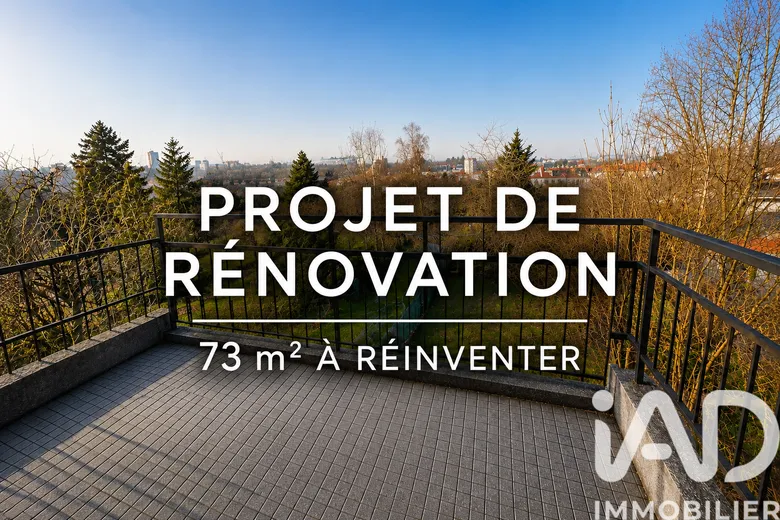 Appartement 3 pièces 73 m² · à Nancy · 73 m² · 134 900 €