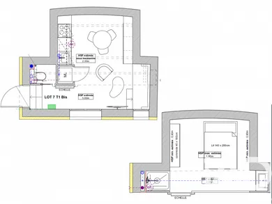 Studio à Lyon (69004)
