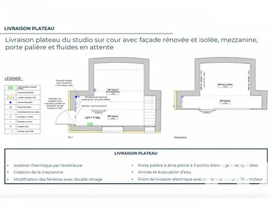 Studio in Lyon (69004)