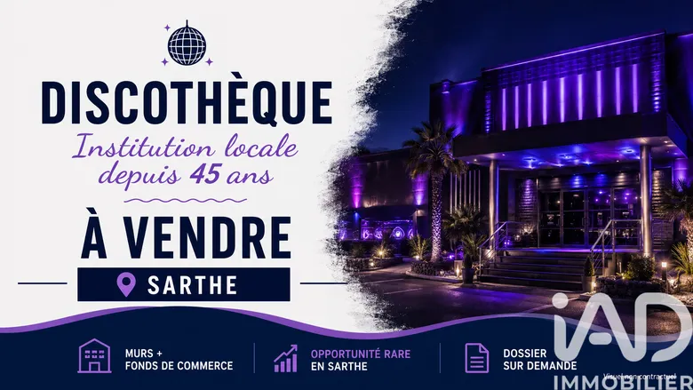 Local commercial 450 m² · à Sablé-sur-Sarthe · 450 m² · 219 200 €