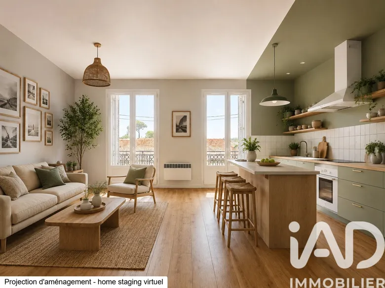 Appartement 3 pièces 59 m² · à Marseille · 59,1 m² · 278 000 €