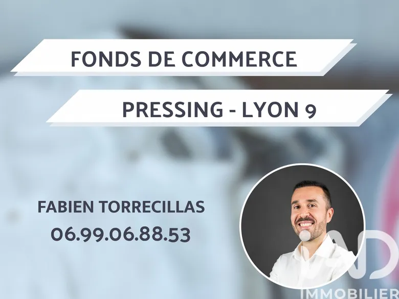Nettoyage, Pressing à Lyon (69009) · 70 m² · 45 000 €