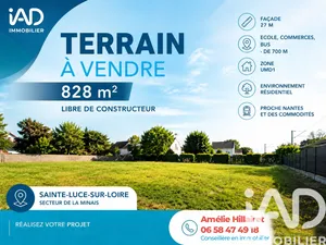 Building plot in Sainte-Luce-sur-Loire (44980)