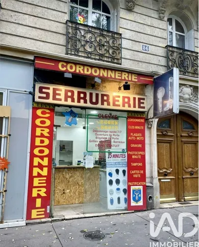 Murs commerciaux à Paris (75011)
