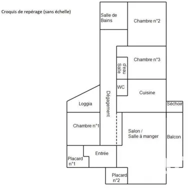 Appartement à Nantes (44300)