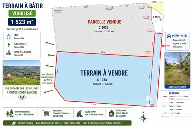 Building plot in Beauzac (43590)