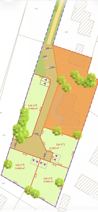 Building plot in Les Mathes (17570)
