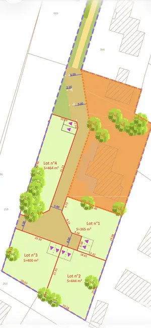 Building plot in Les Mathes (17570)