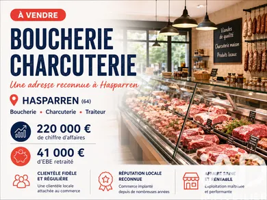Boucherie, Charcuterie à Hasparren (64240)
