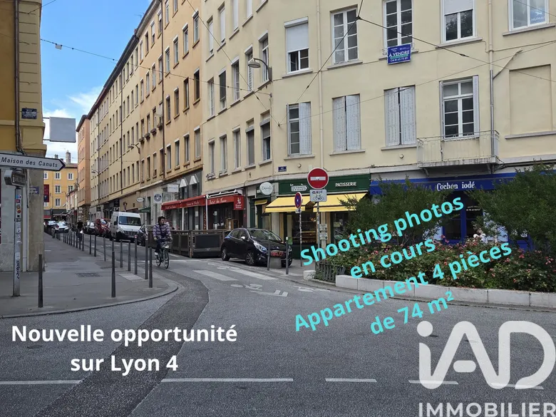 Appartement 4 pièces 75 m² · à Lyon · 74,7 m² · 349 000 €