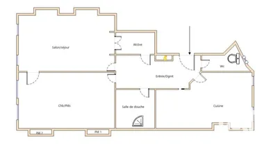 Apartment in Lyon (69009)