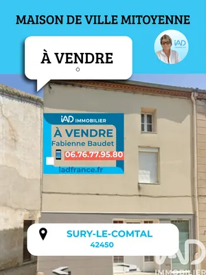 Maison de ville à Sury-le-Comtal (42450)