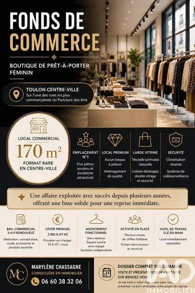 Divers Commerces à Toulon (83000)