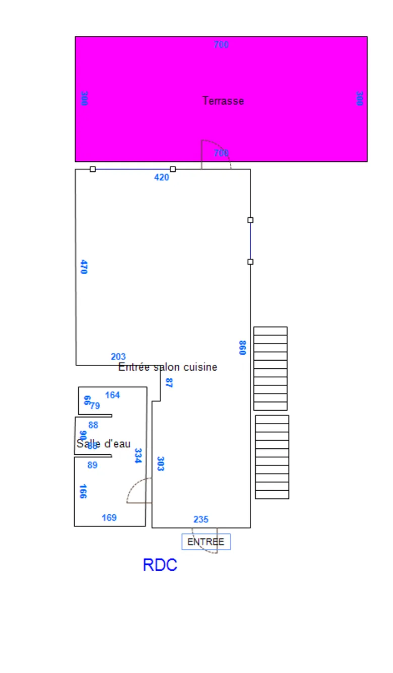 Appartement 3 pièces 45 m² · à Toulouse · 45,1 m² · 165 600 €