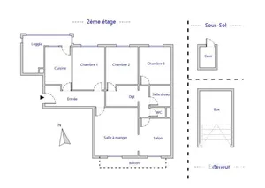 Apartment in Nantes (44300)