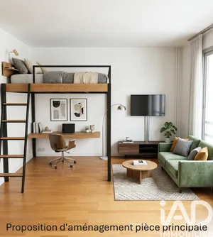 Studio à Paris (75017)