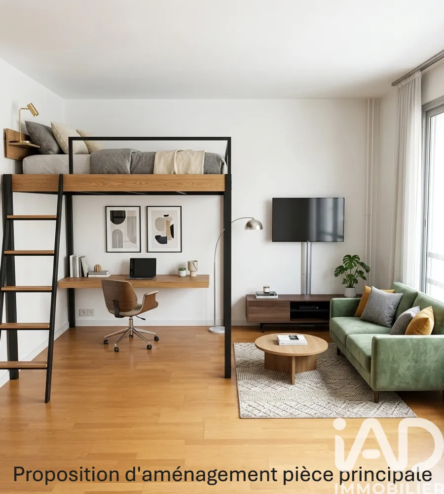 Studio à Paris (75017) photo 2