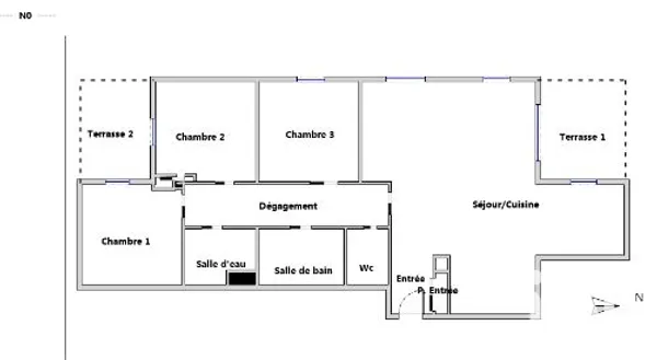 Appartement à Neuilly-sur-Marne (93330) photo 2