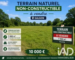 Terrain agricole à Galgon (33133)