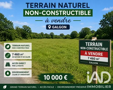 Terrain agricole à Galgon (33133)