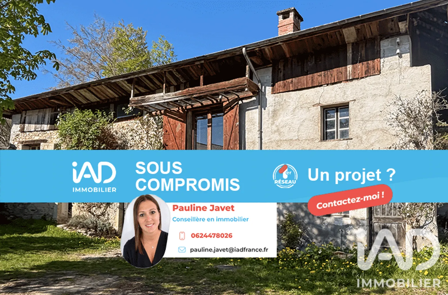 Vente maison à Lornay (74150) : grange 5 pièces 140 m²