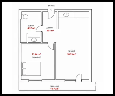 Apartment in Launaguet (31140)