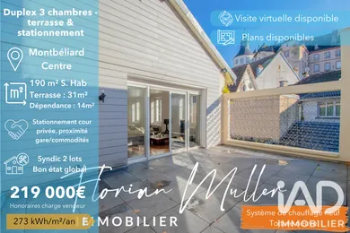Apartment in Montbéliard (25200)