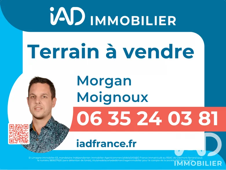 Terrain à bâtir à Saint-Laure (63350) · 45 000 €