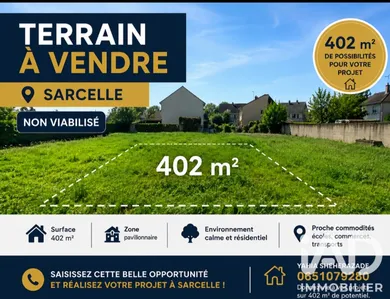 Terrain à bâtir à Sarcelles (95200)