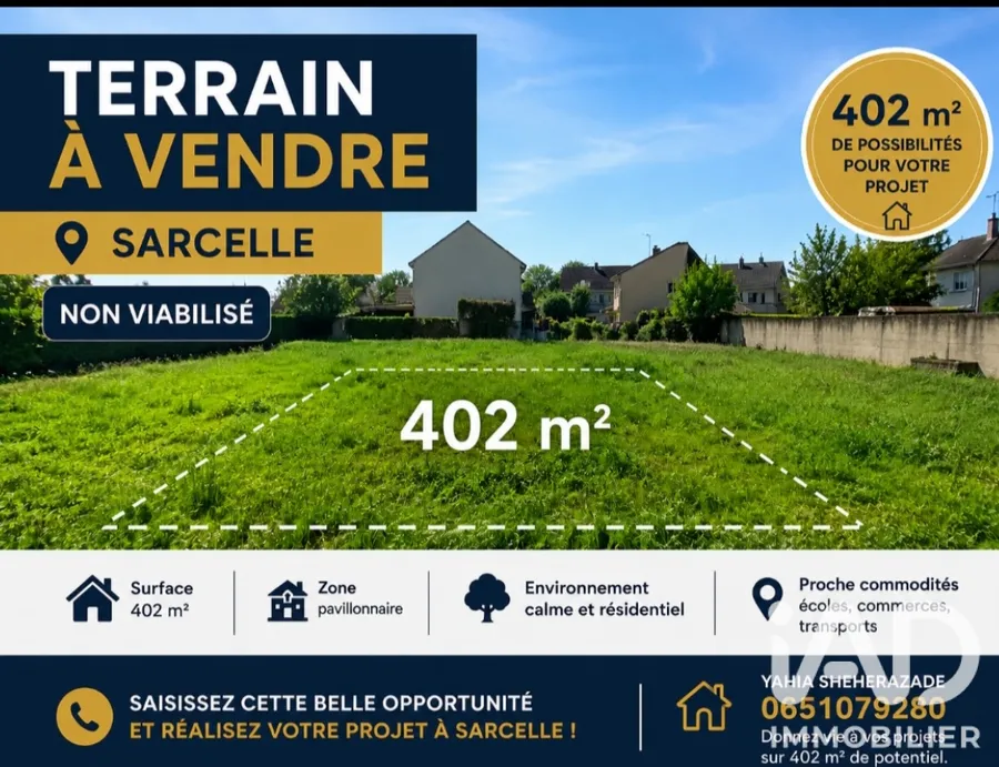 Terrain à bâtir à Sarcelles (95200) photo 3