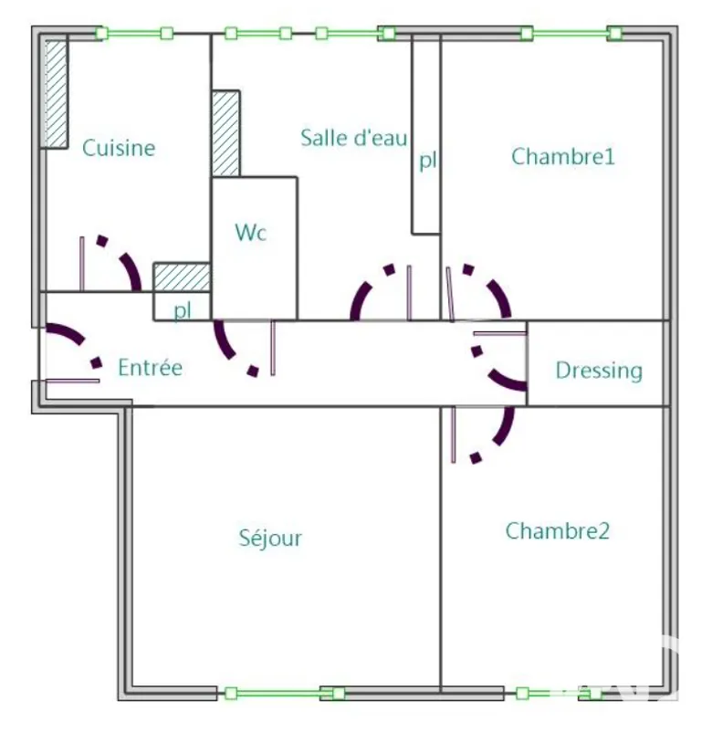 Appartement 3 pièces 58 m² · à Le Kremlin-Bicêtre · 58 m² · 335 000 €