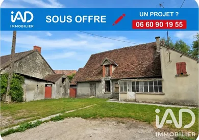 Maison de campagne à SAINT GENOU (36500)