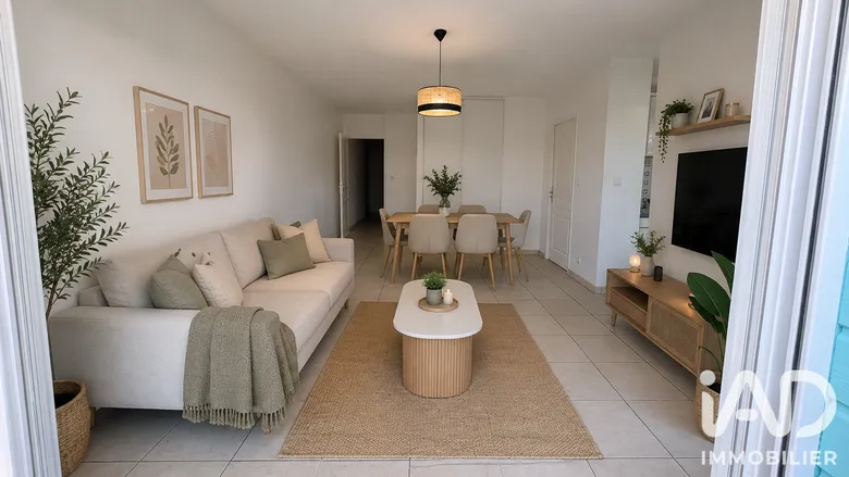 Appartement 3 pièces 57 m² · à Saint-Gilles-Croix-de-Vie · 57,3 m² · 234 900 €
