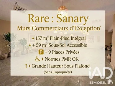 Commercial walls in Sanary-sur-Mer (83110)