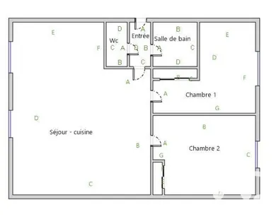 Apartment in Bourgoin-Jallieu (38300)