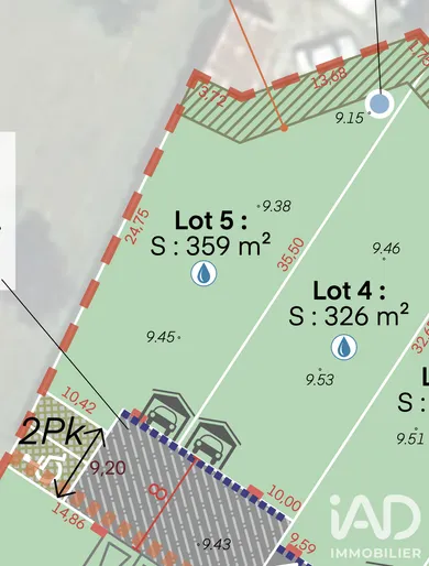 Terrain à bâtir à Chaumes-en-Retz (44320)