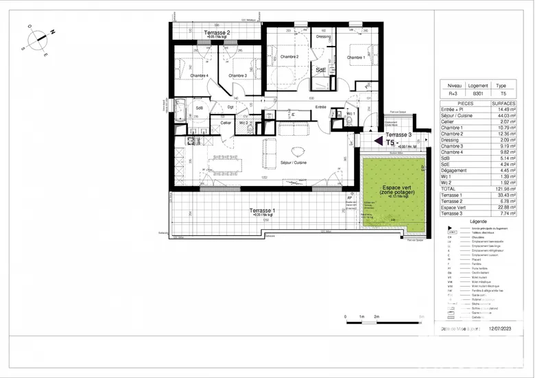 Appartement 5 pièces 122 m² · à La Rochelle · 122 m² · 630 000 €