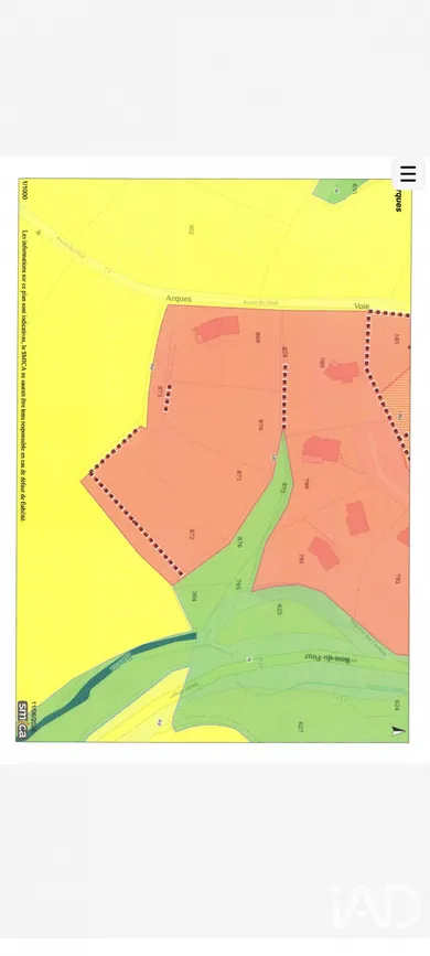 Building plot in Arques (12290)