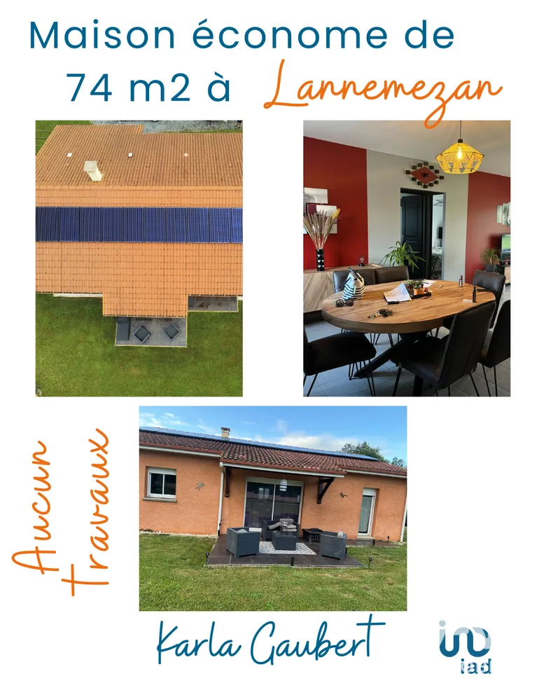 Maison 3 pièces 74 m² · à Lannemezan · 74 m² · 177 000 €