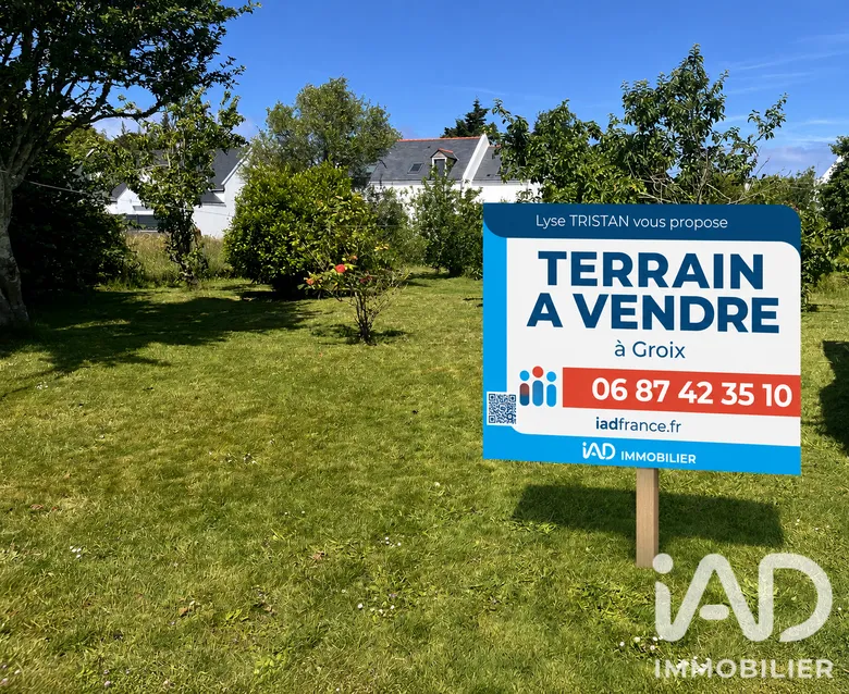 Terrain à bâtir à Groix (56590) · 127 000 €