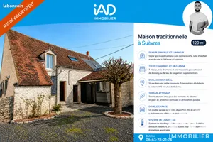 Maison traditionnelle à Suèvres (41500)