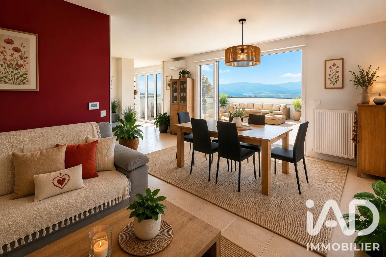 Vente appartement à Lumbin (38660) : appartement 4 pièces 92 m² — 2