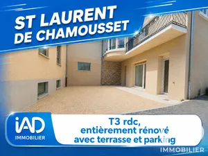 Apartment in Saint-Laurent-de-Chamousset (69930)