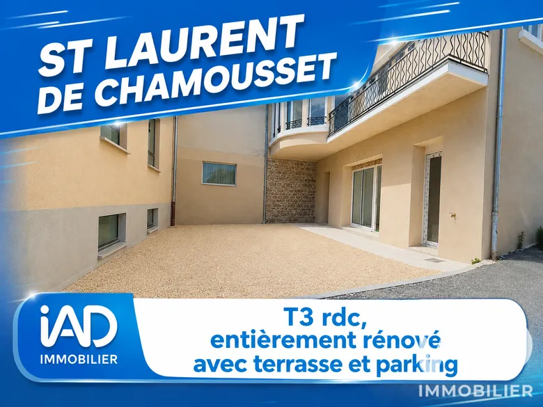 Appartement 3 pièces 75 m² · à Saint-Laurent-de-Chamousset · 75 m² · 180 000 €