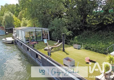 Péniche à Carrières-sous-Poissy (78955)