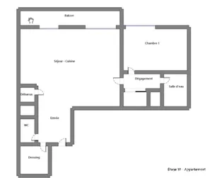 Apartment in Saint-Ouen-l'Aumône (95310)
