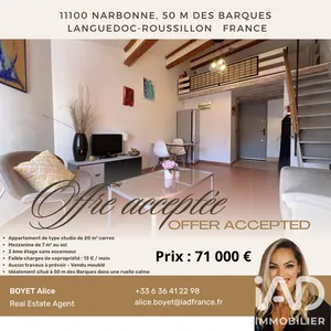 Studio à Narbonne (11100)