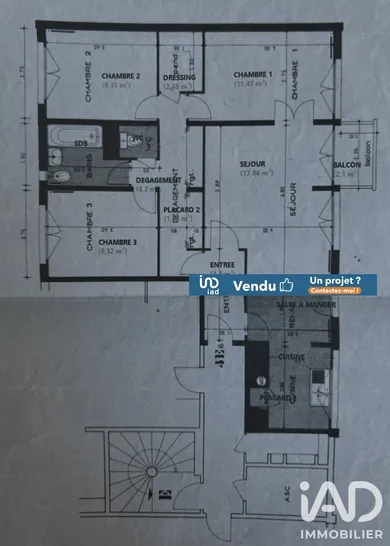 Appartement à Pantin (93500)