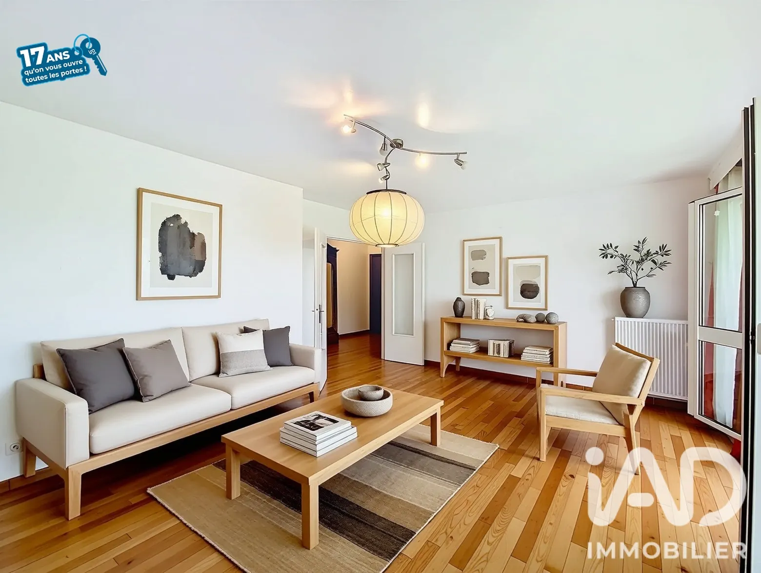 Vente appartement à L'Île-Saint-Denis (93450) : appartement 3 pièces 67 m² - 2057086 — 3
